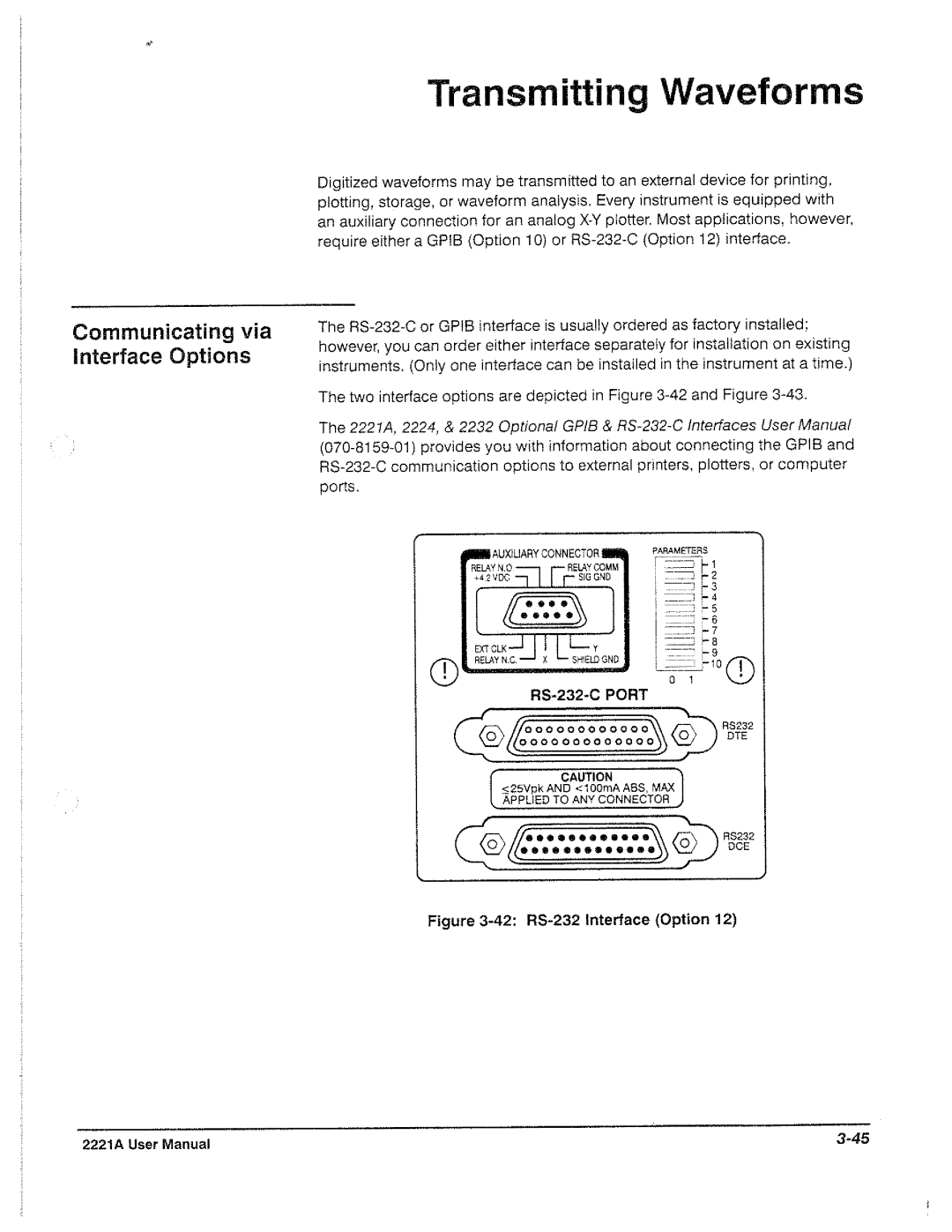 Tektronix 2221A manual 