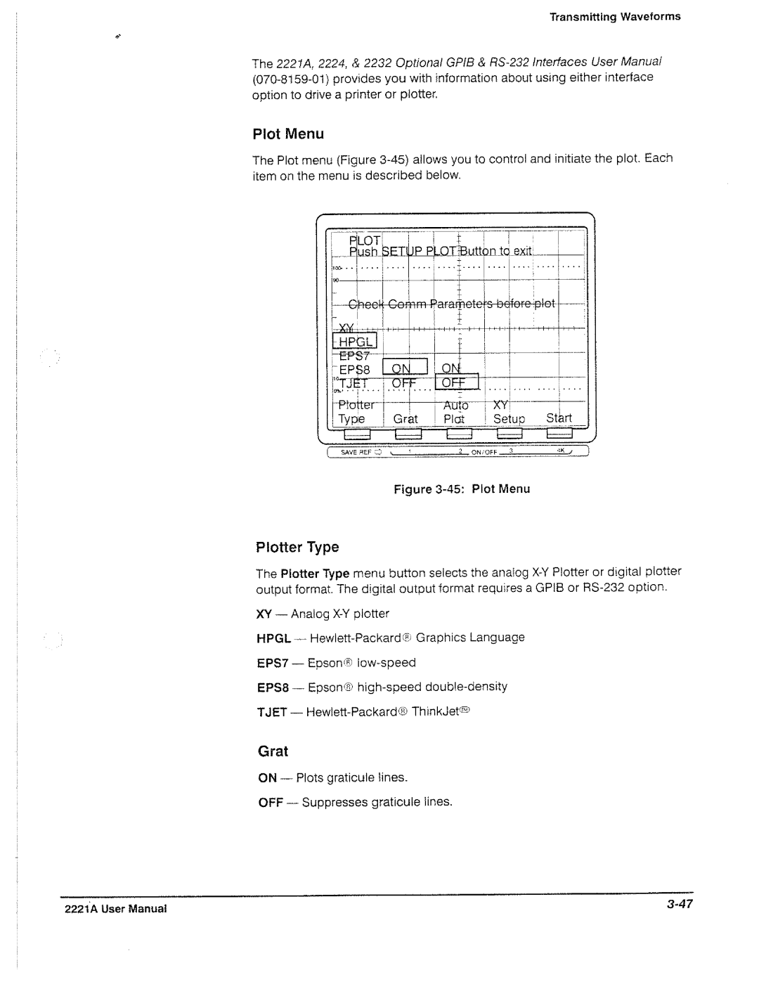 Tektronix 2221A manual 
