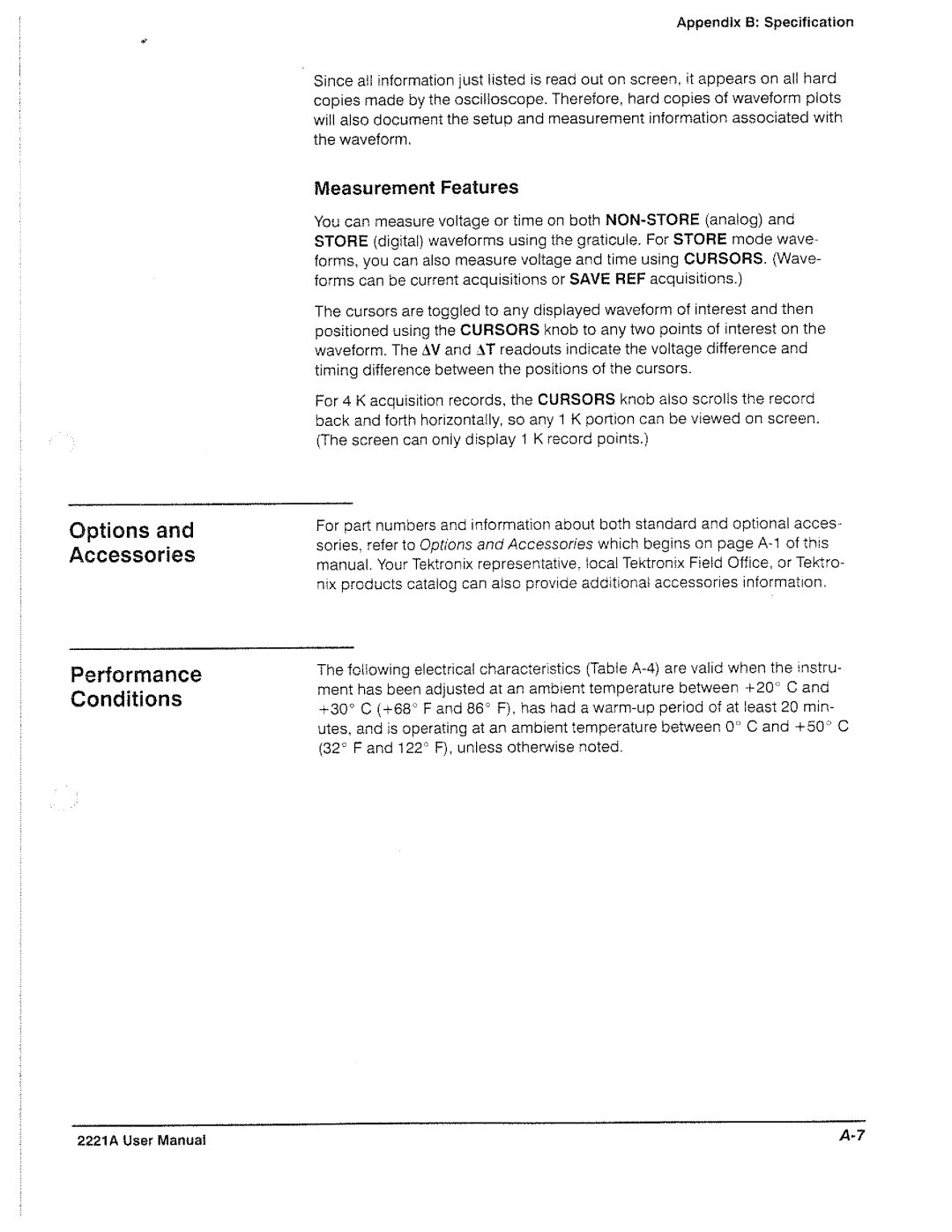 Tektronix 2221A manual 