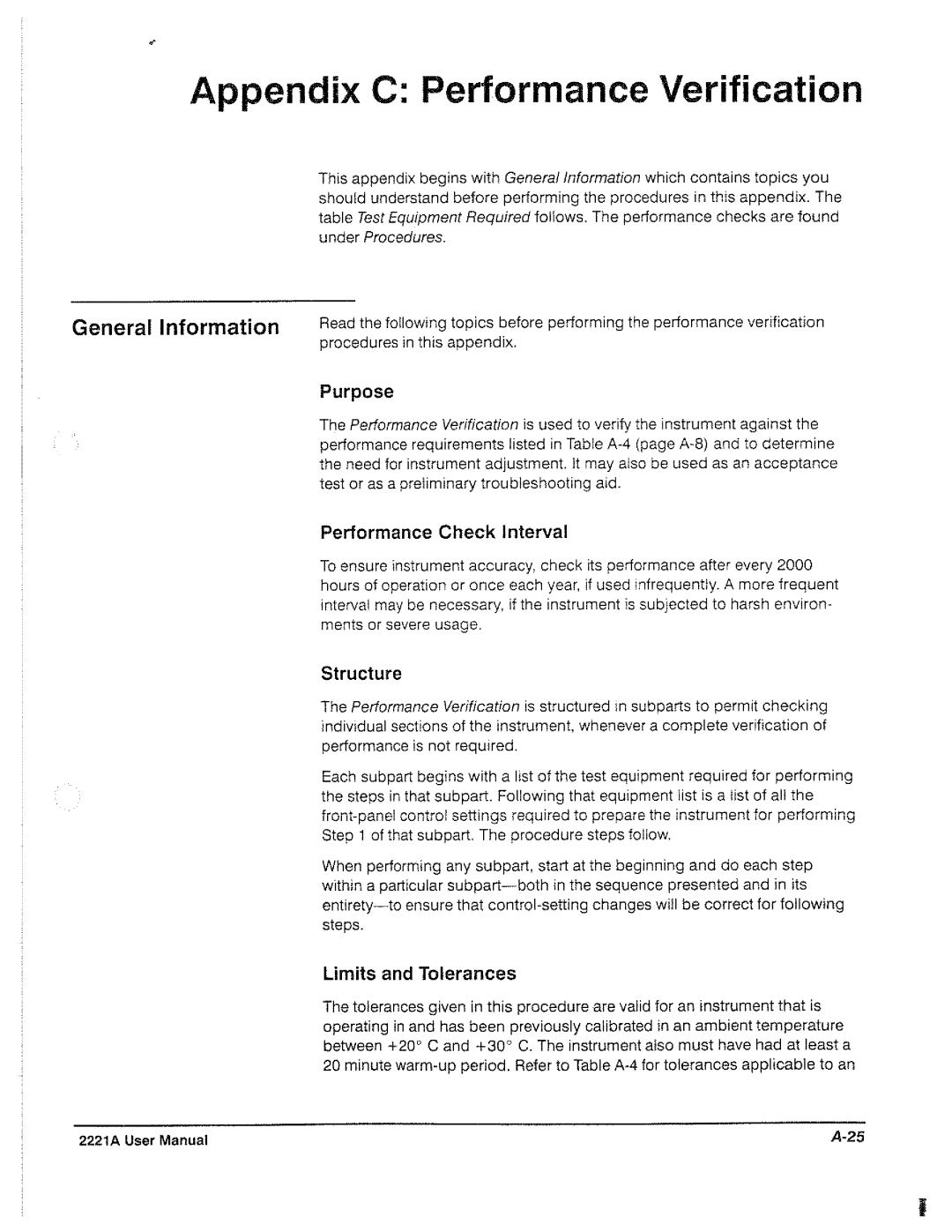 Tektronix 2221A manual 