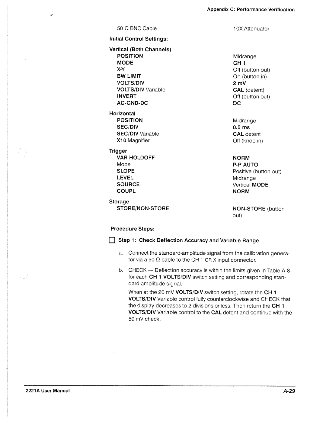 Tektronix 2221A manual 