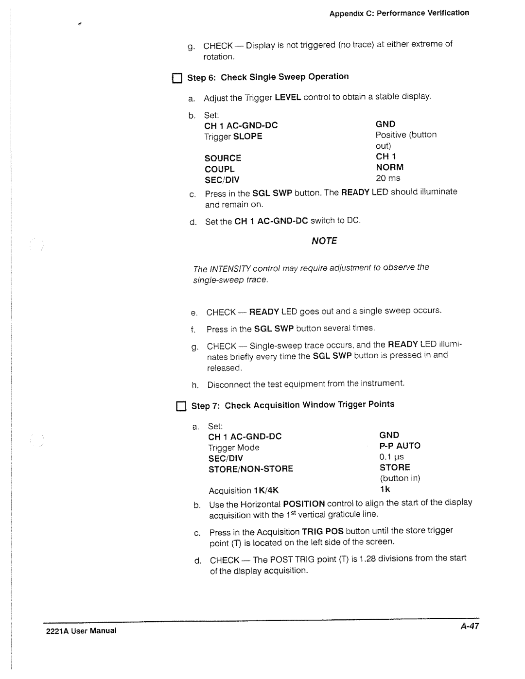 Tektronix 2221A manual 