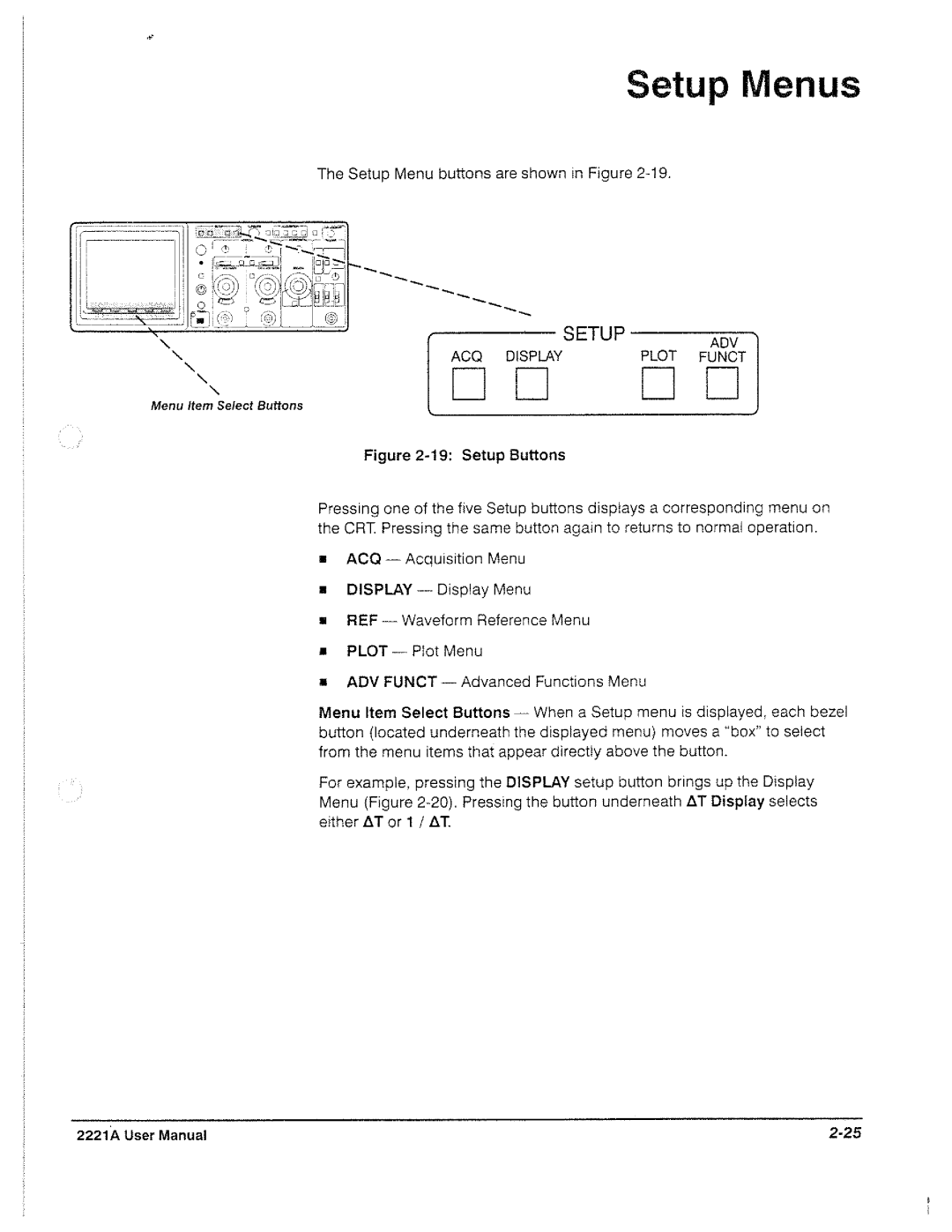 Tektronix 2221A manual 