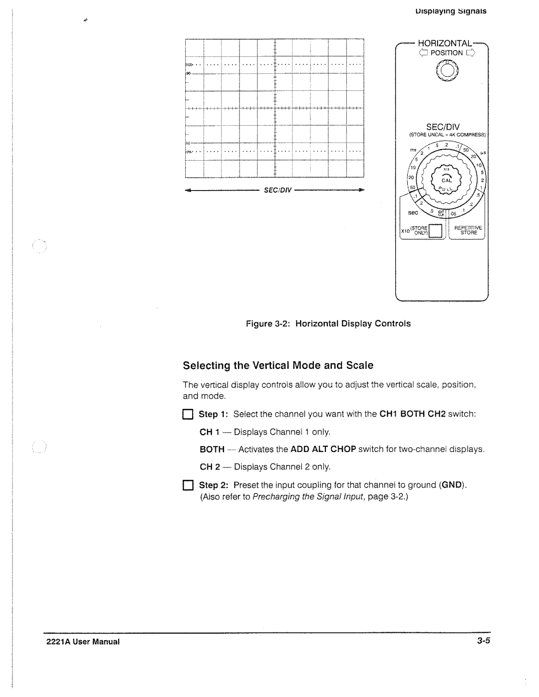 Tektronix 2221A manual 
