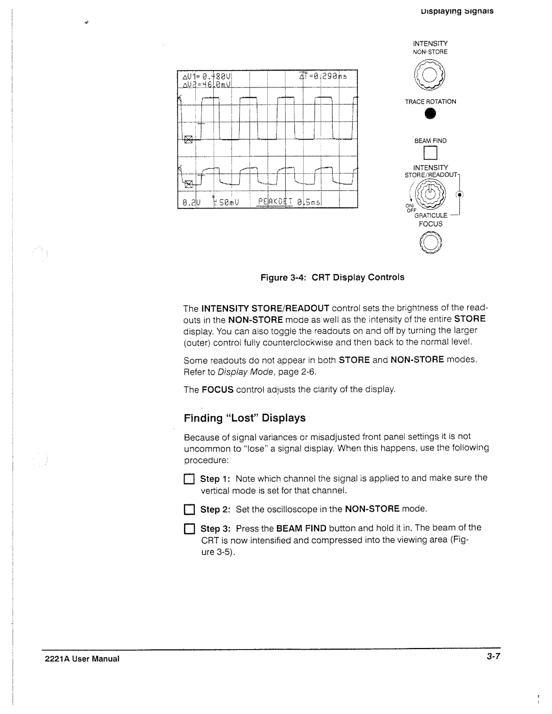 Tektronix 2221A manual 