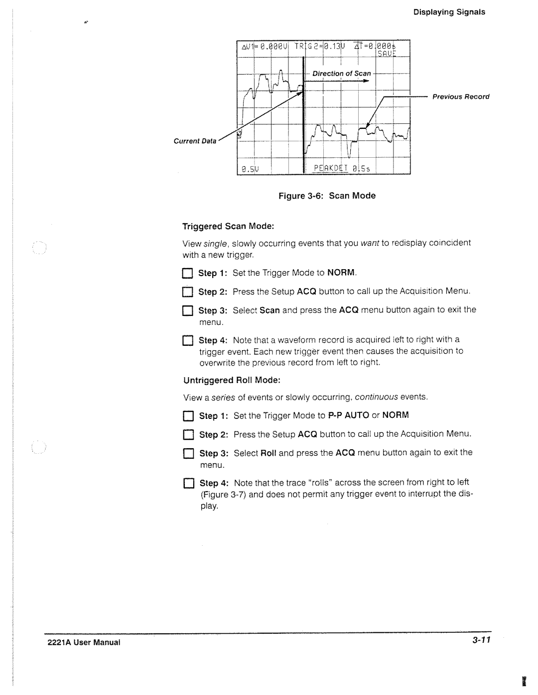Tektronix 2221A manual 