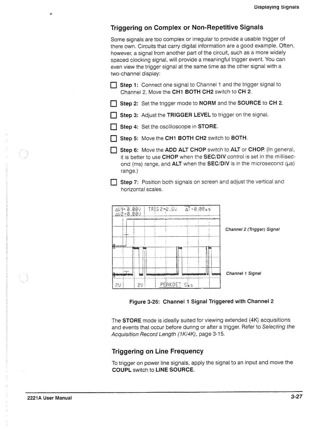 Tektronix 2221A manual 