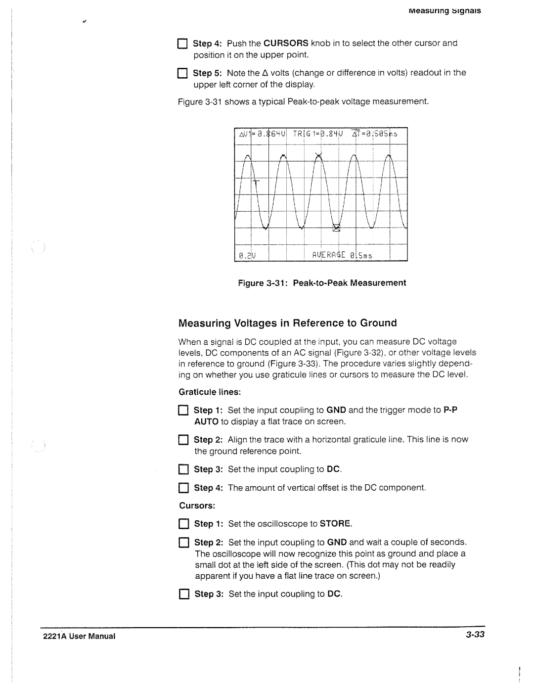 Tektronix 2221A manual 