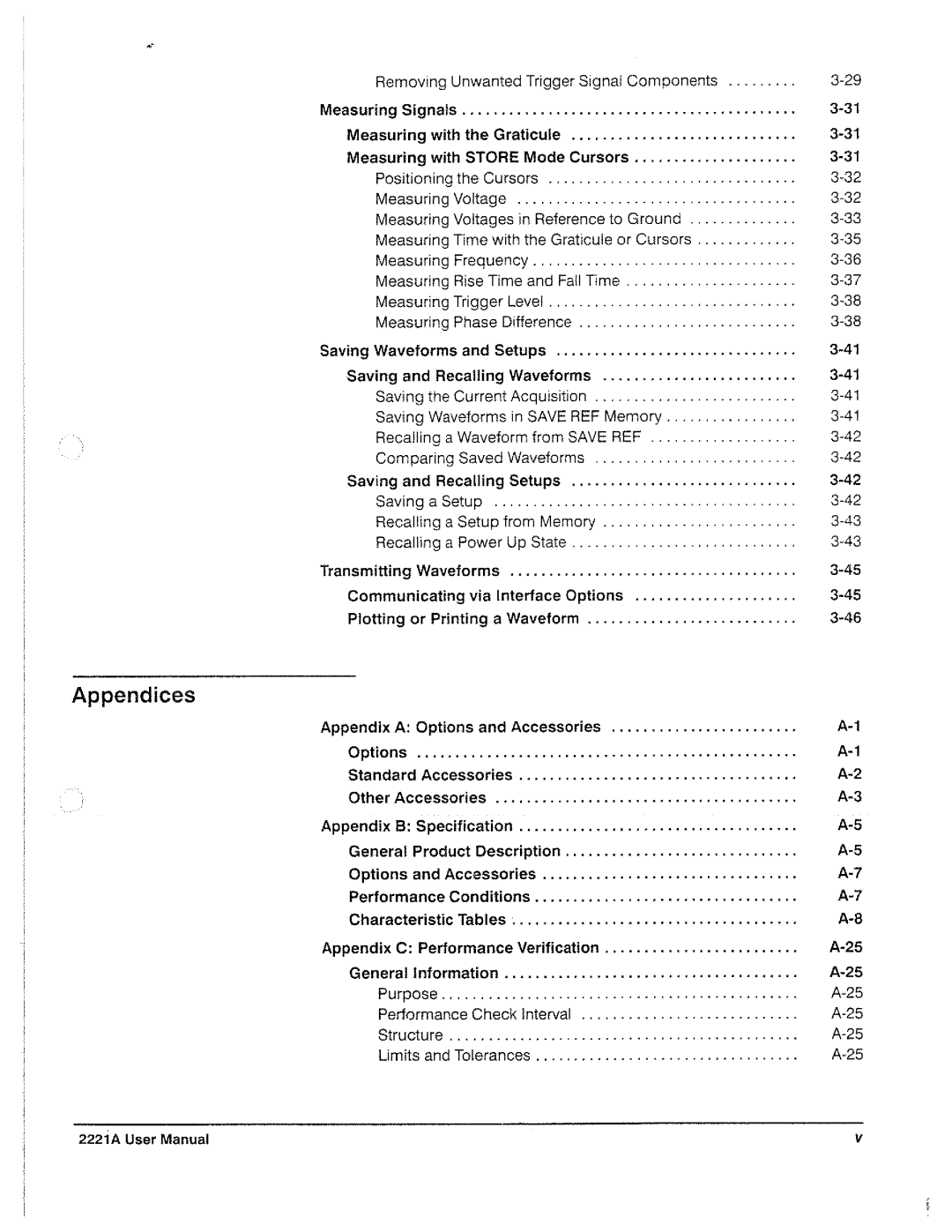 Tektronix 2221A manual 