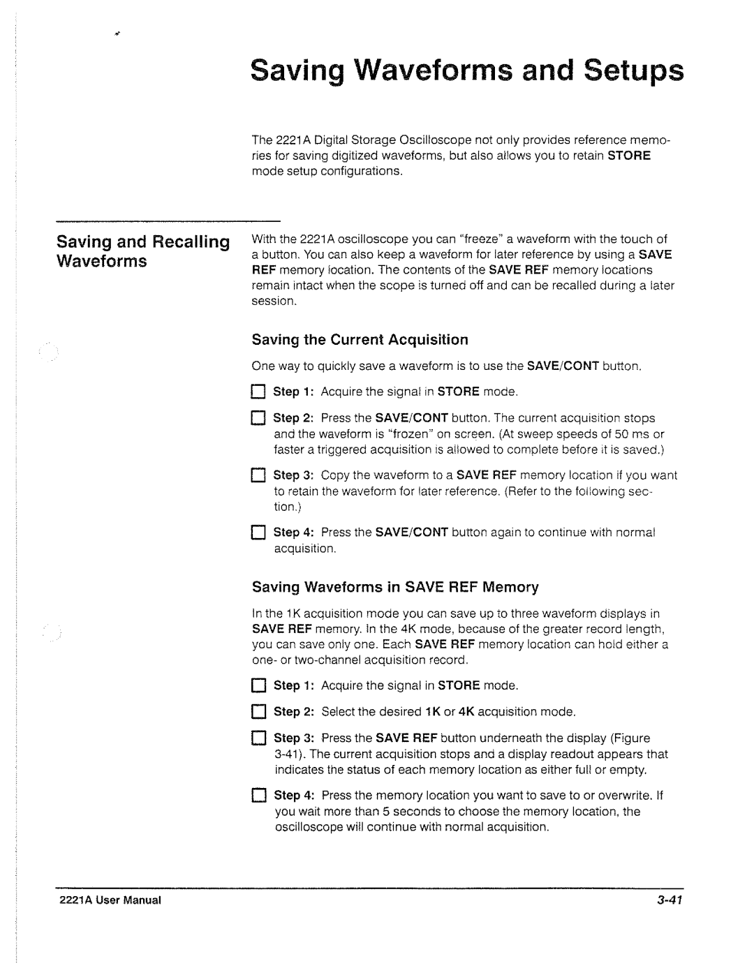 Tektronix 2221A manual 