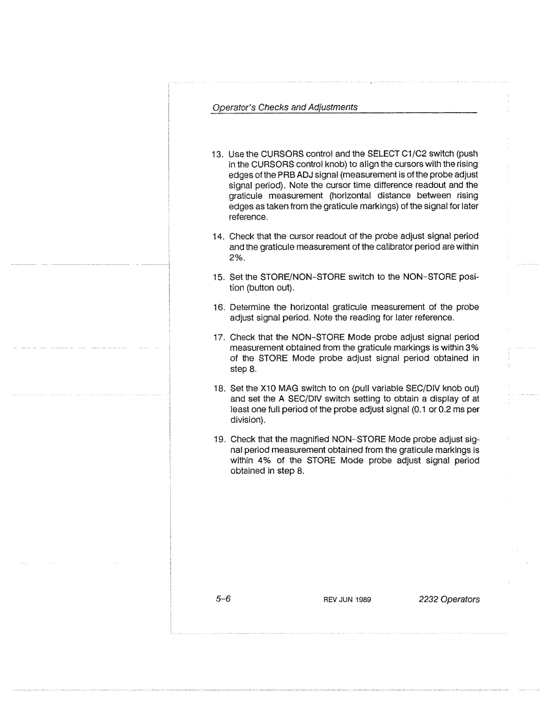 Tektronix 2232 manual 