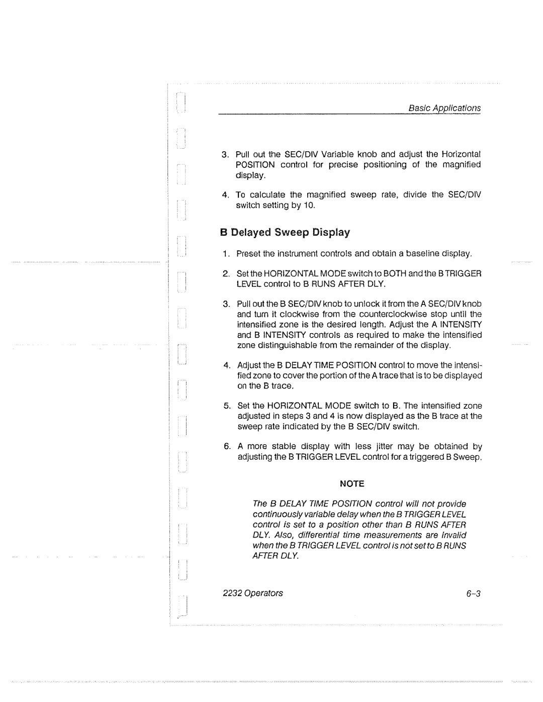 Tektronix 2232 manual 