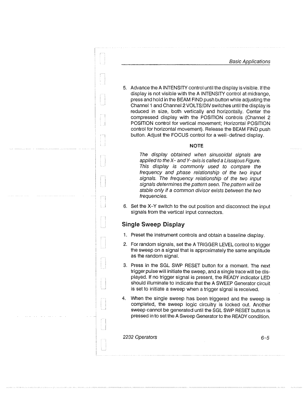 Tektronix 2232 manual 