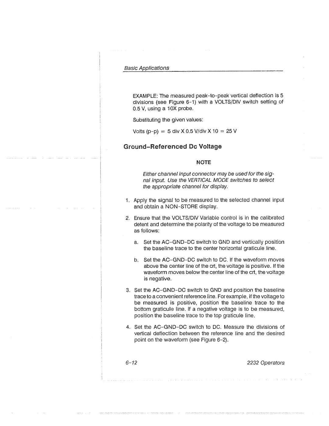 Tektronix 2232 manual 