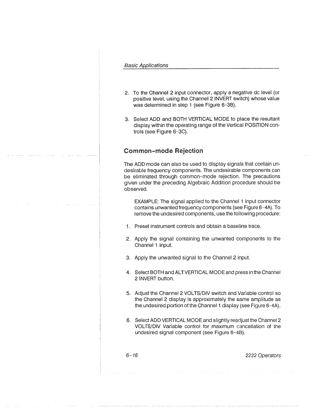 Tektronix 2232 manual 