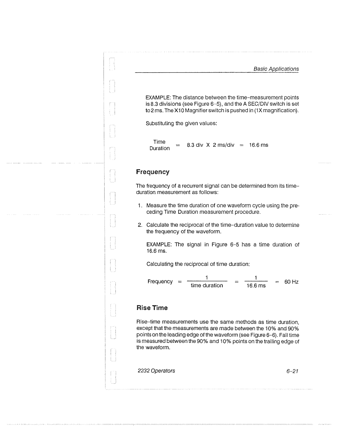 Tektronix 2232 manual 