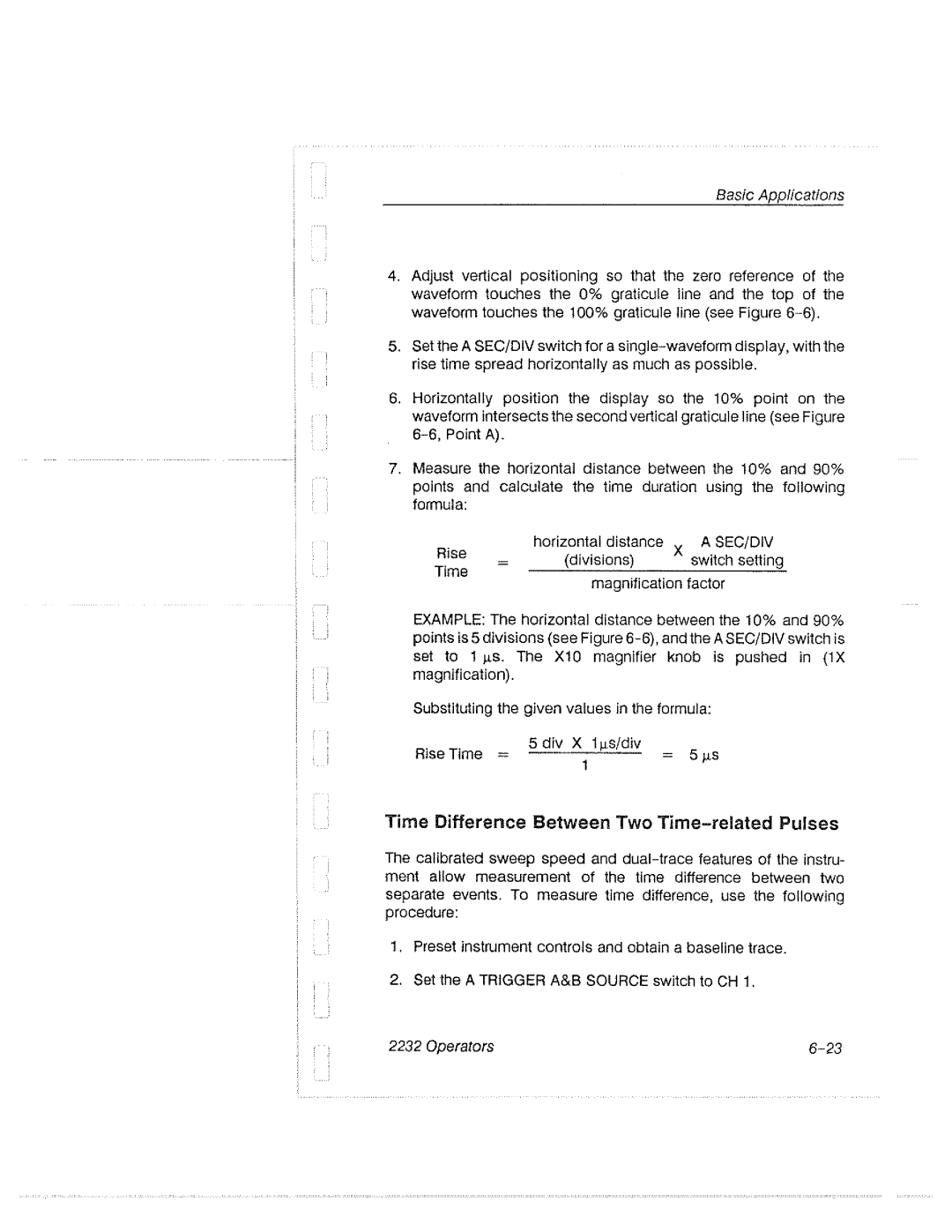 Tektronix 2232 manual 