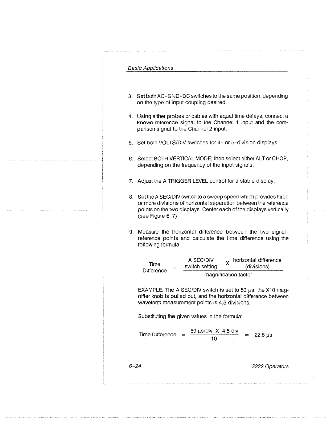 Tektronix 2232 manual 