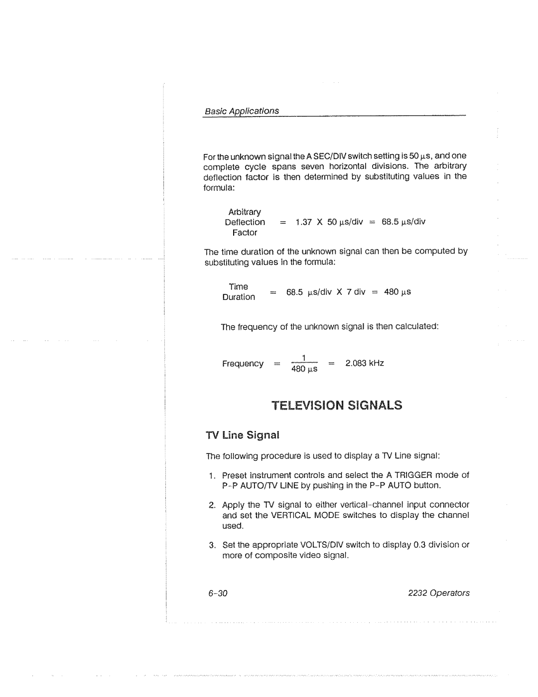 Tektronix 2232 manual 