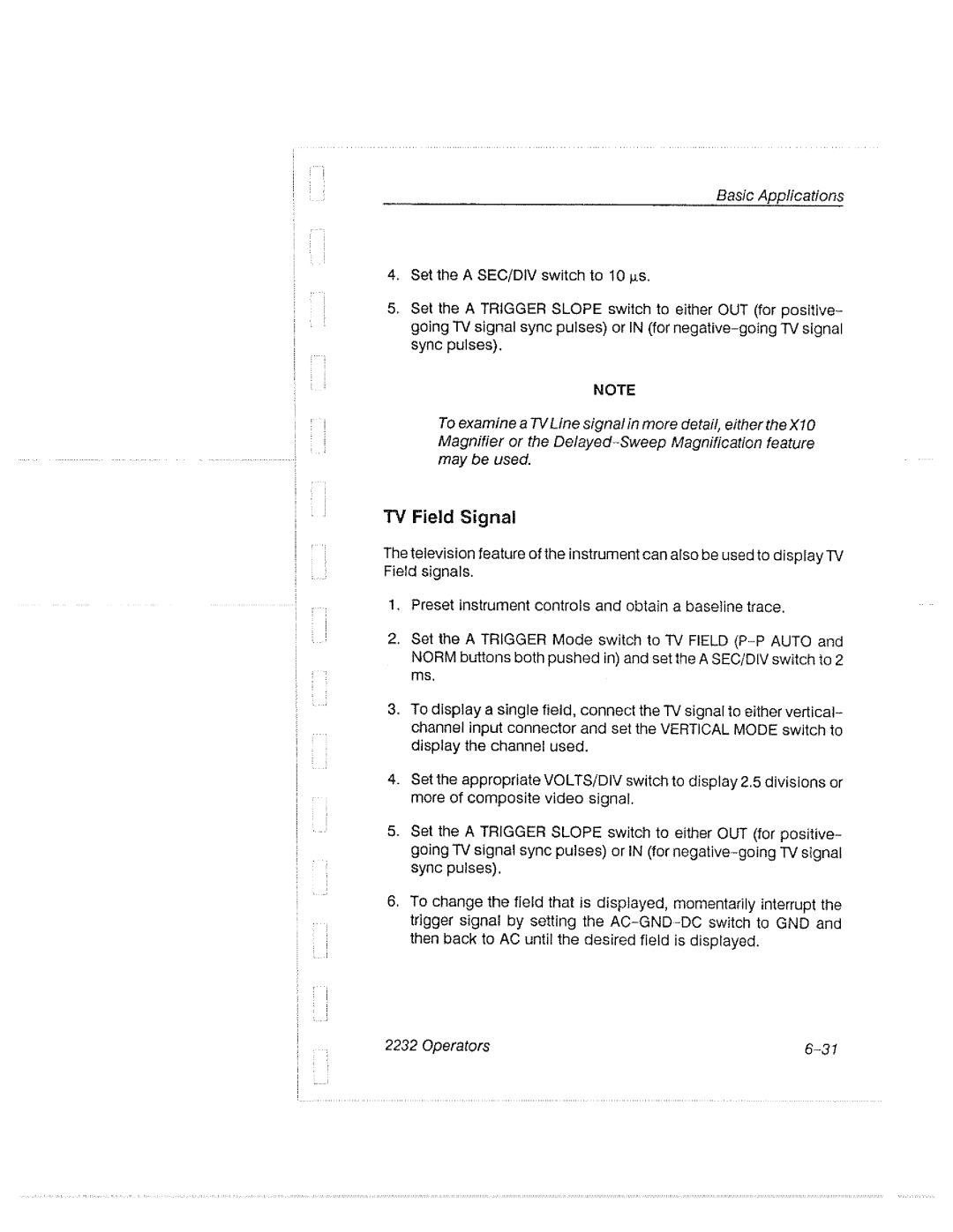 Tektronix 2232 manual 