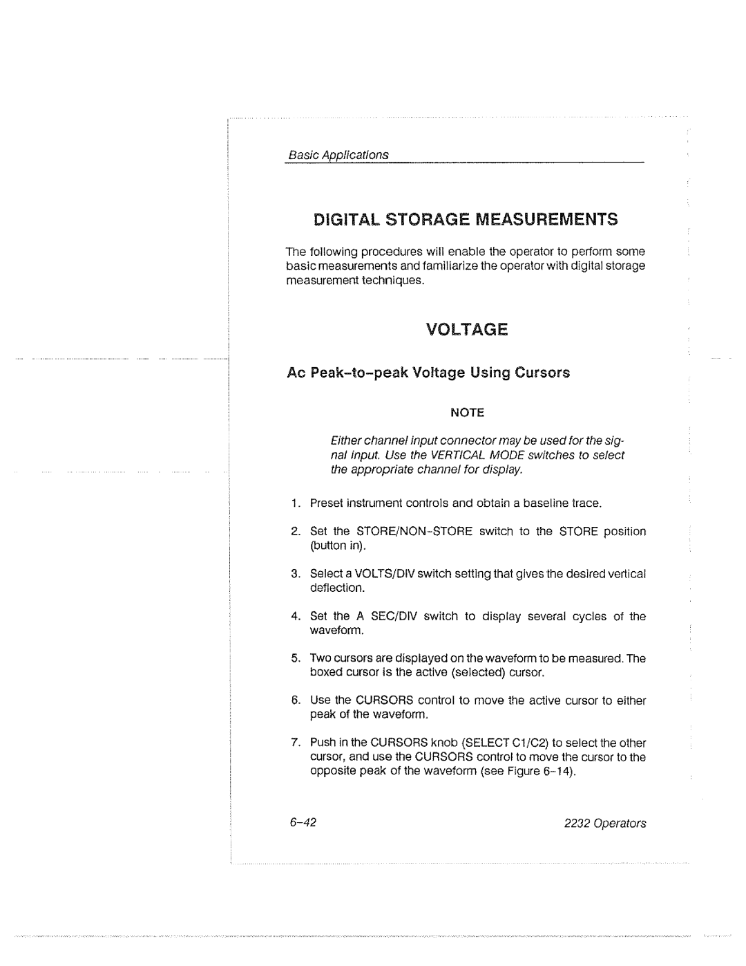 Tektronix 2232 manual 