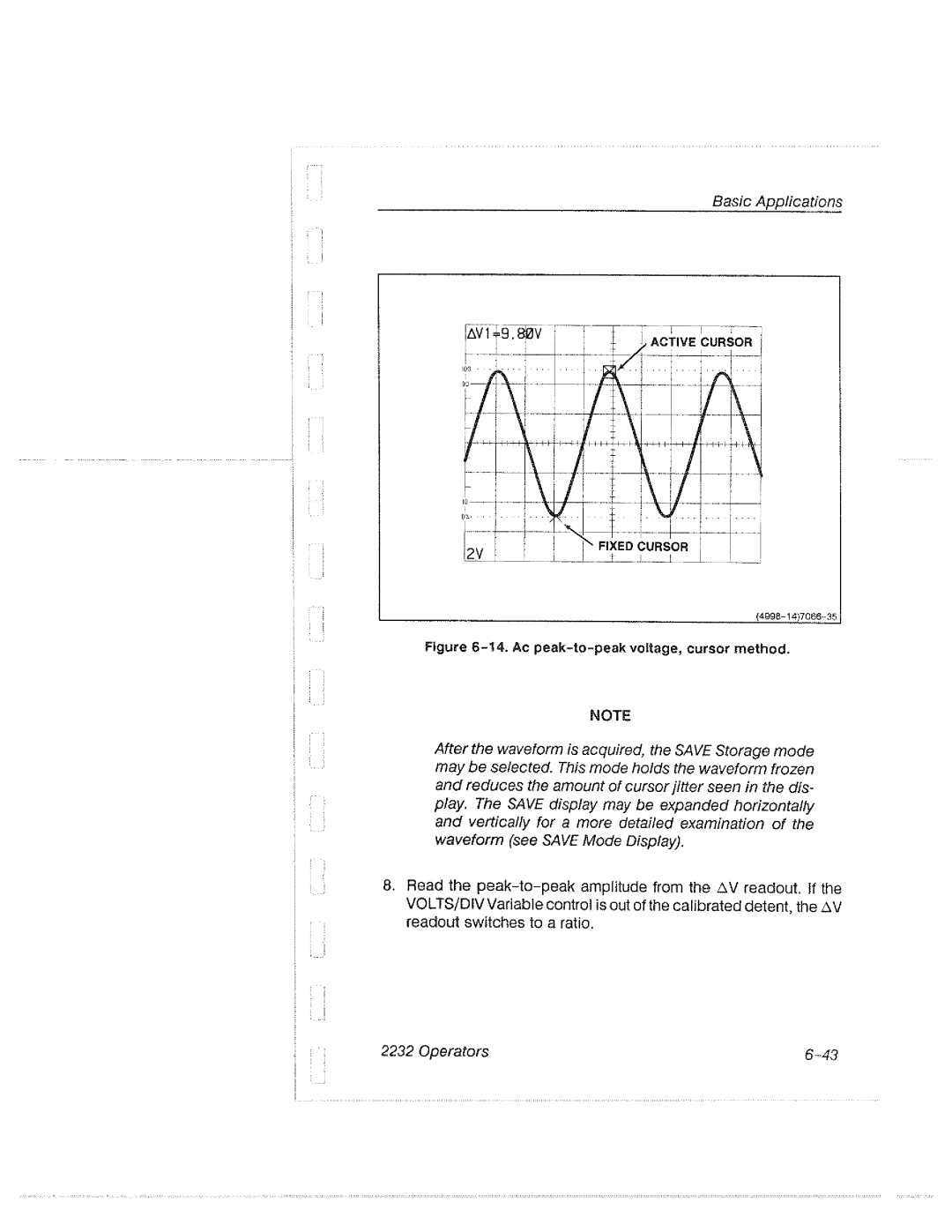 Tektronix 2232 manual 