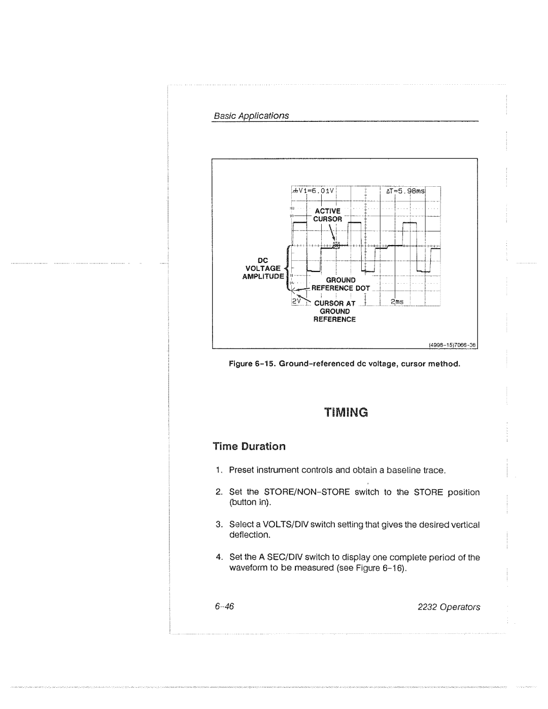 Tektronix 2232 manual 