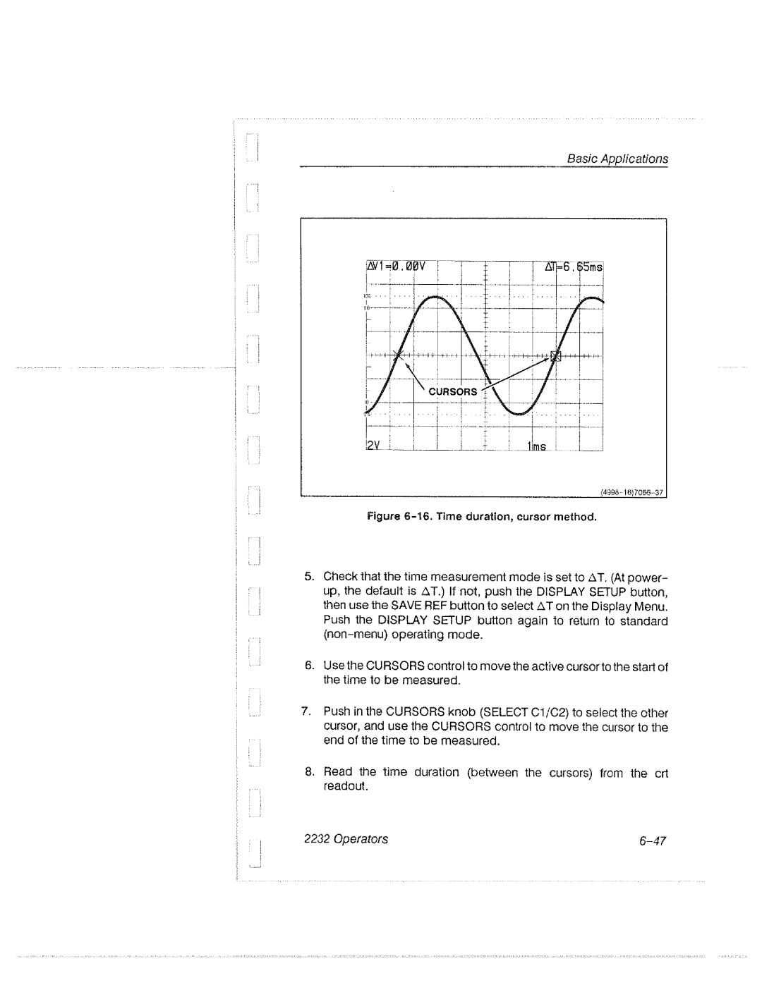 Tektronix 2232 manual 