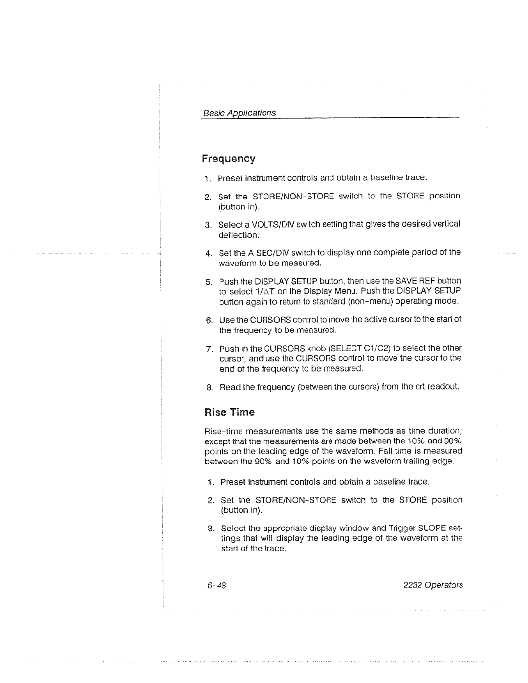 Tektronix 2232 manual 