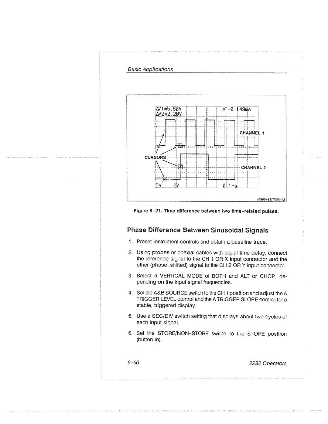 Tektronix 2232 manual 