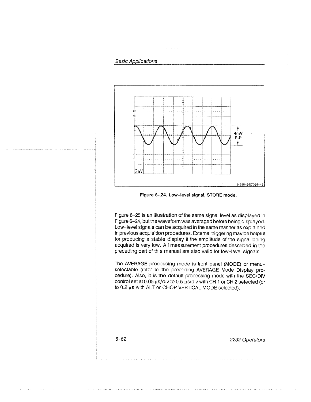 Tektronix 2232 manual 