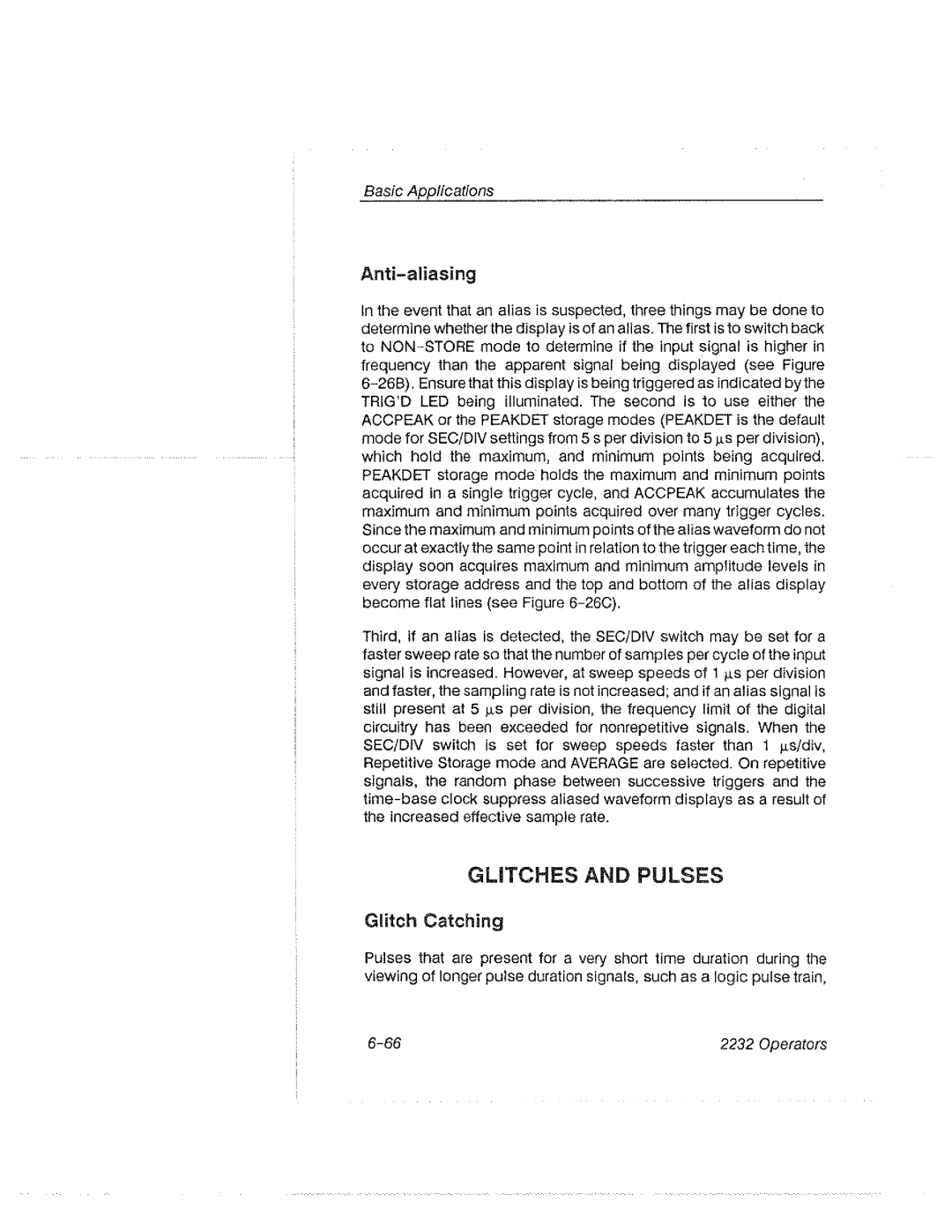 Tektronix 2232 manual 