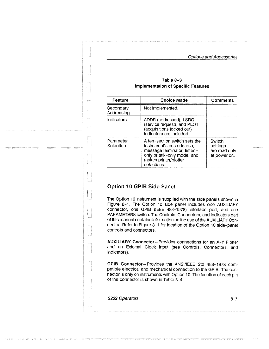 Tektronix 2232 manual 