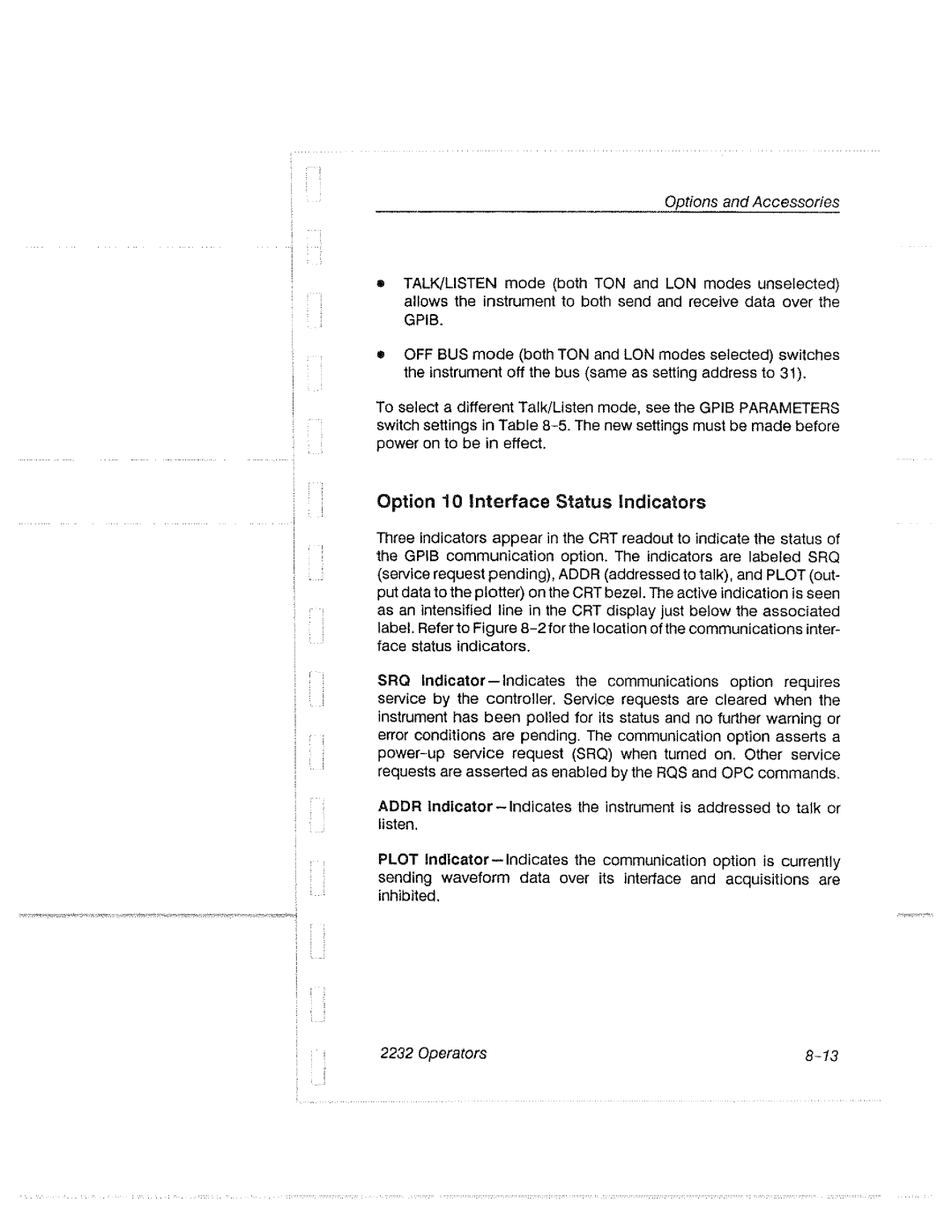 Tektronix 2232 manual 