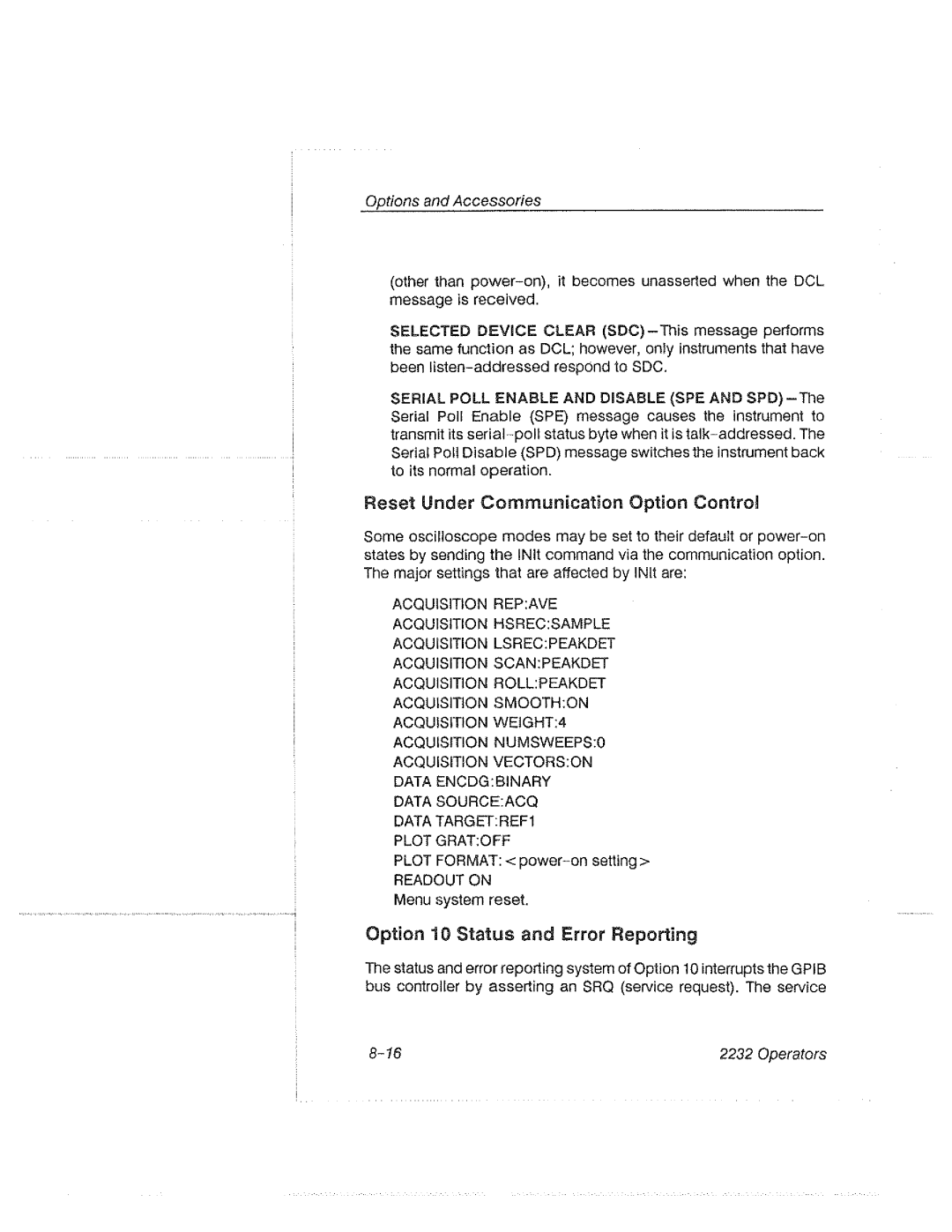 Tektronix 2232 manual 