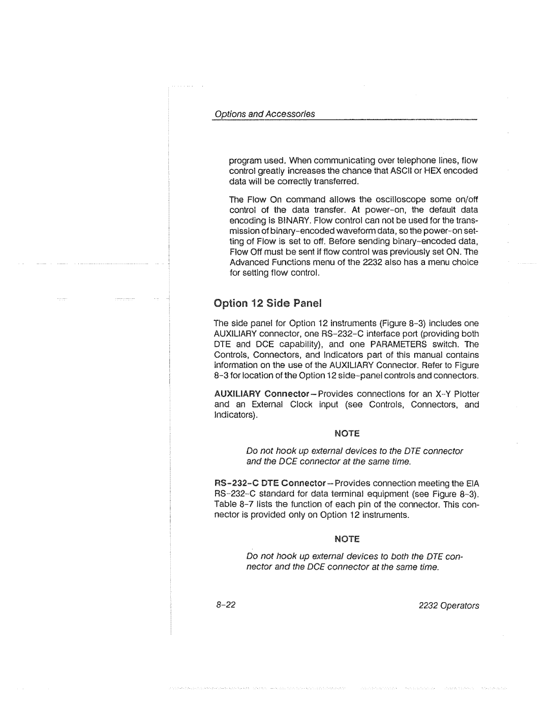 Tektronix 2232 manual 