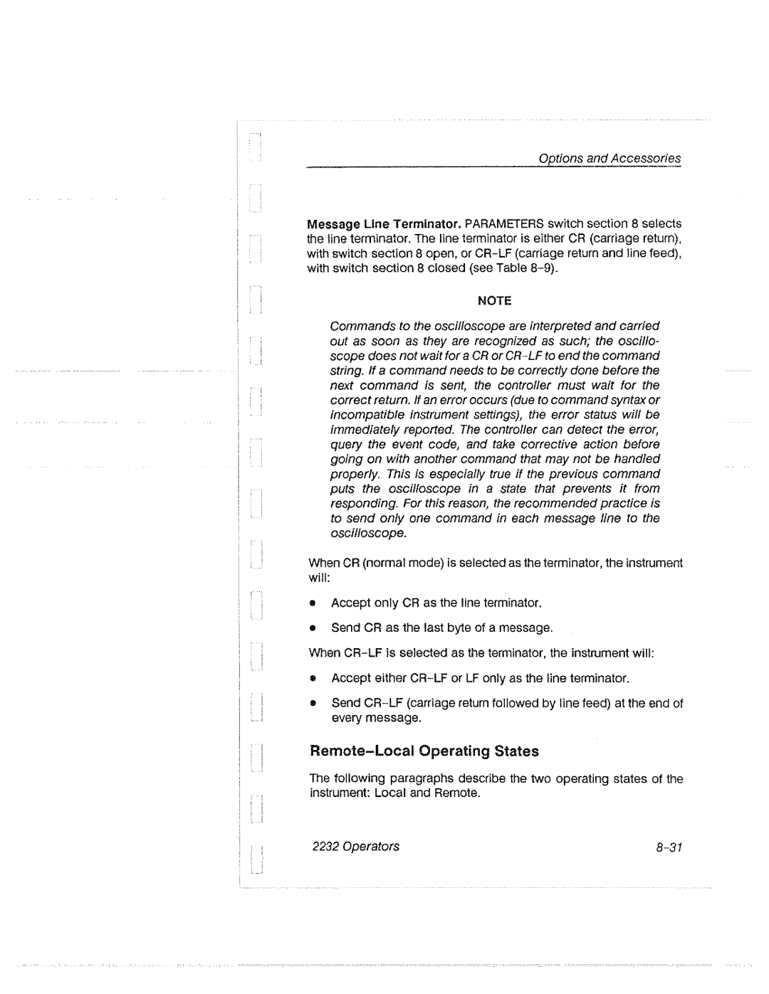 Tektronix 2232 manual 