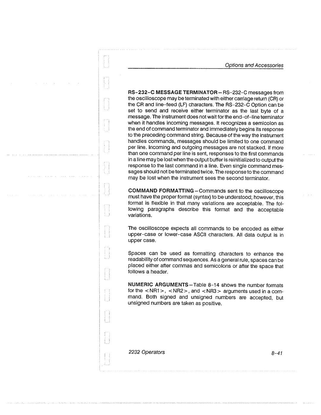 Tektronix 2232 manual 