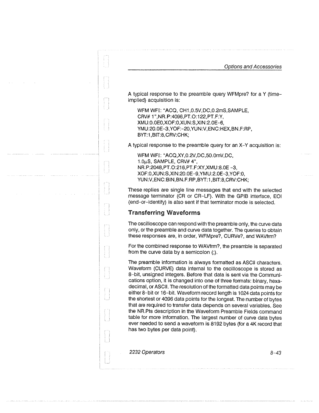 Tektronix 2232 manual 