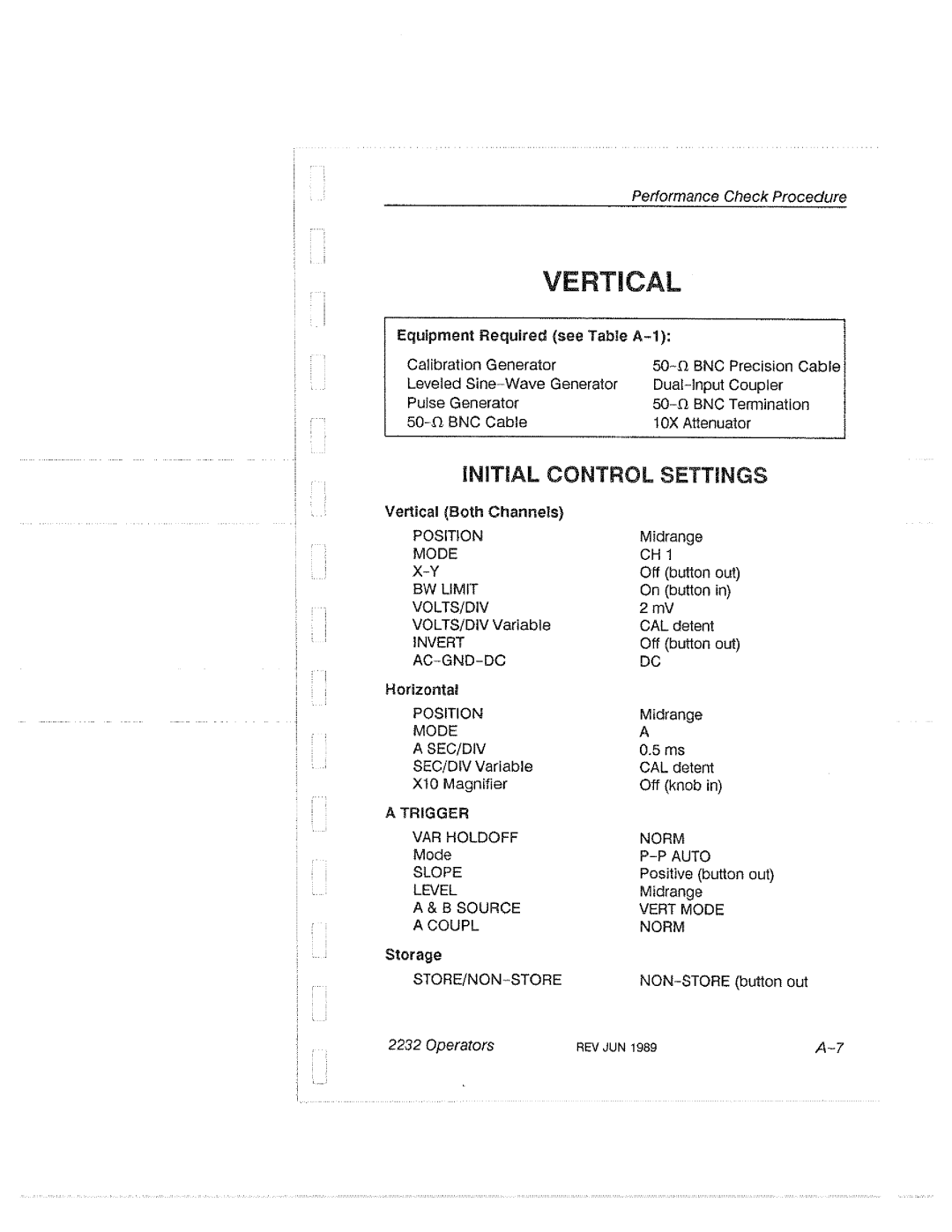 Tektronix 2232 manual 