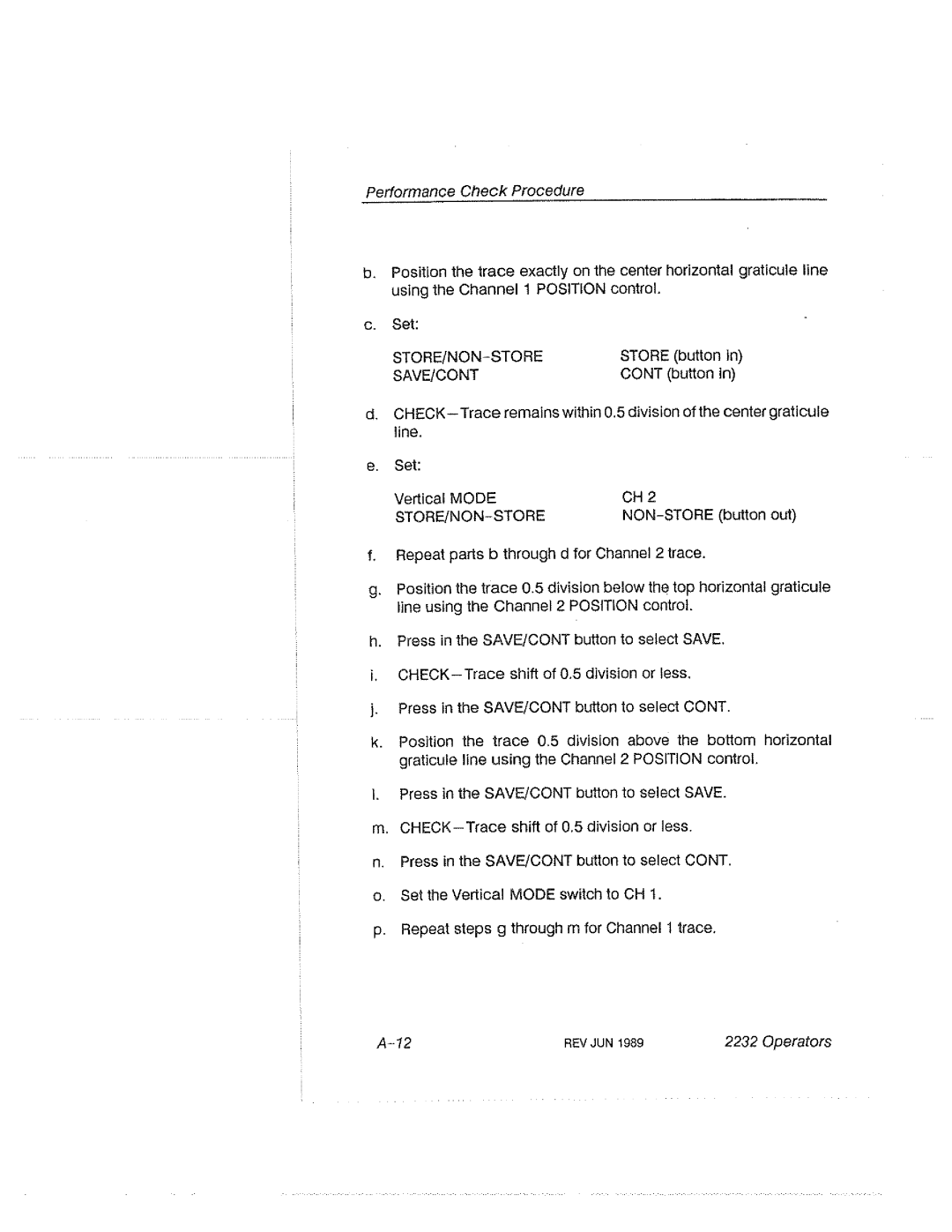 Tektronix 2232 manual 