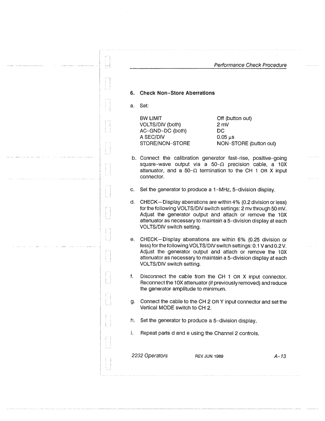 Tektronix 2232 manual 