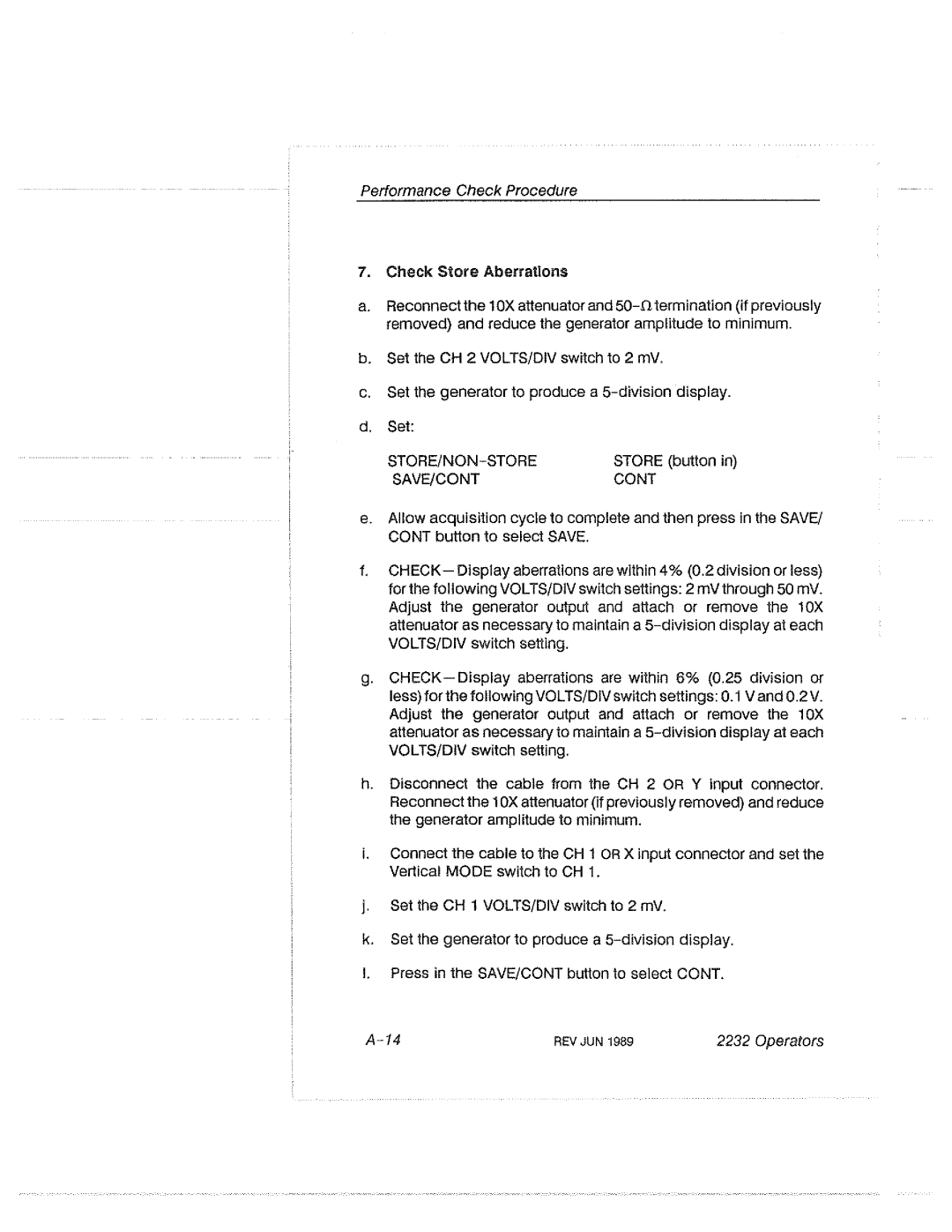 Tektronix 2232 manual 