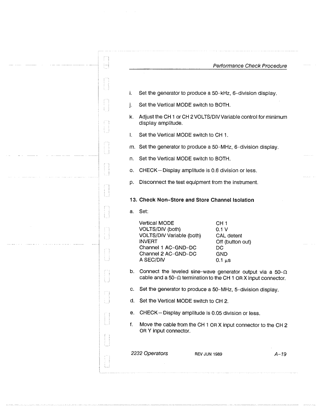 Tektronix 2232 manual 