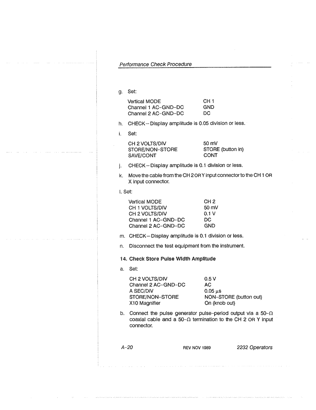 Tektronix 2232 manual 