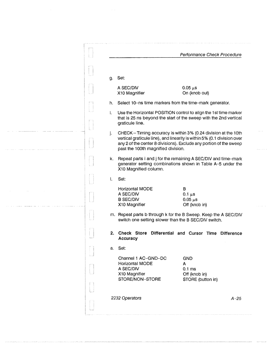 Tektronix 2232 manual 