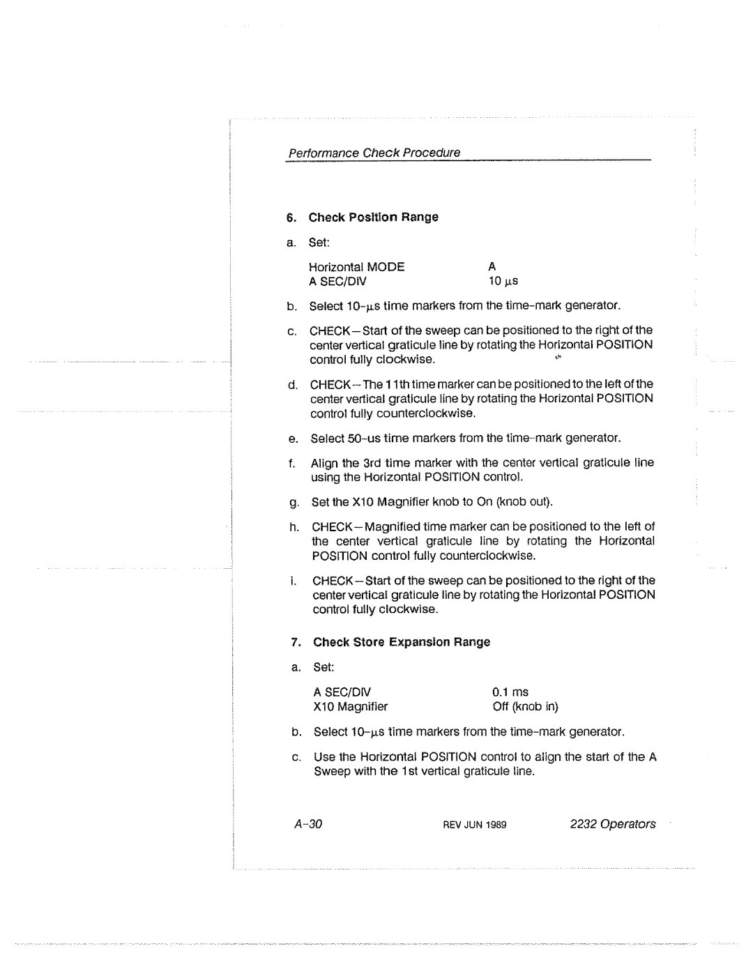 Tektronix 2232 manual 