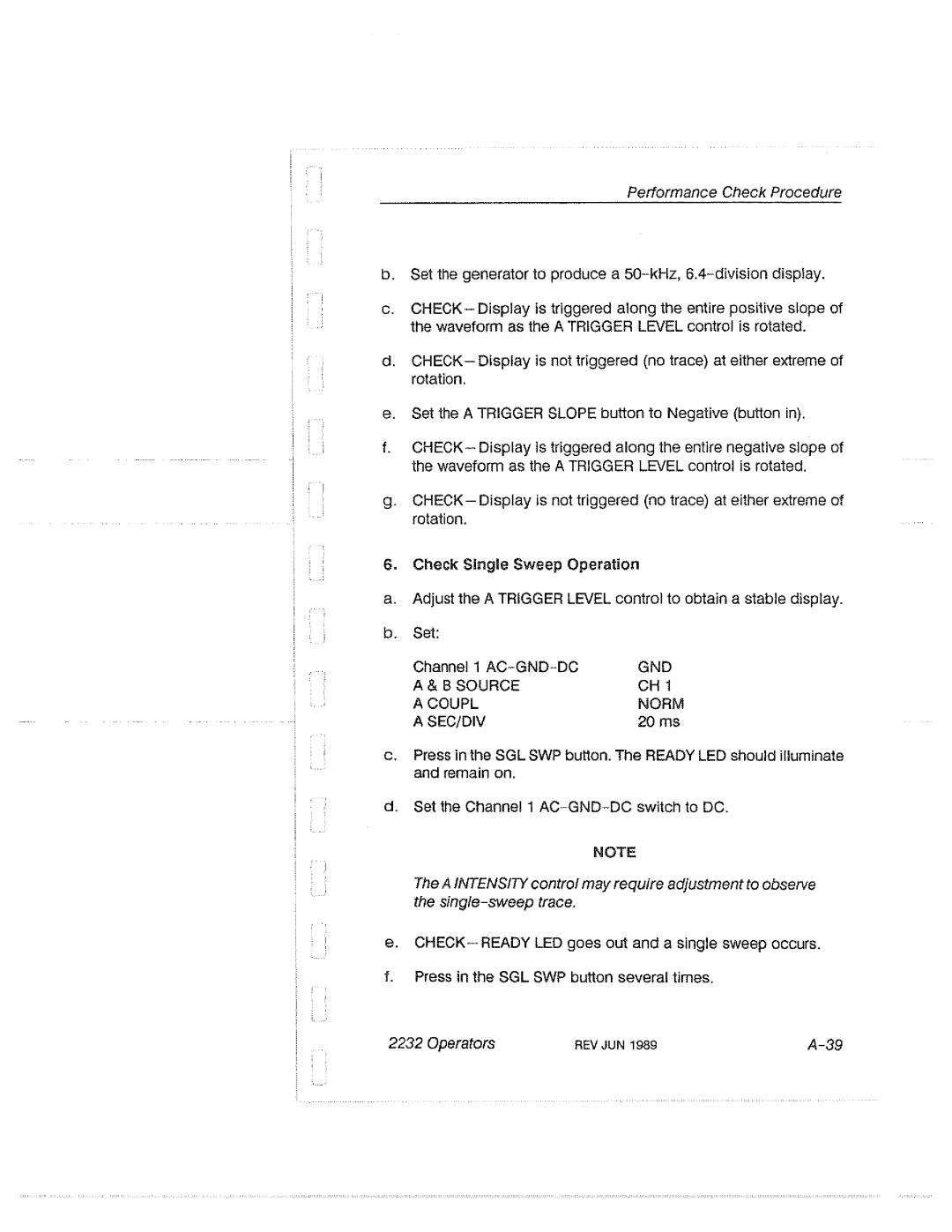 Tektronix 2232 manual 