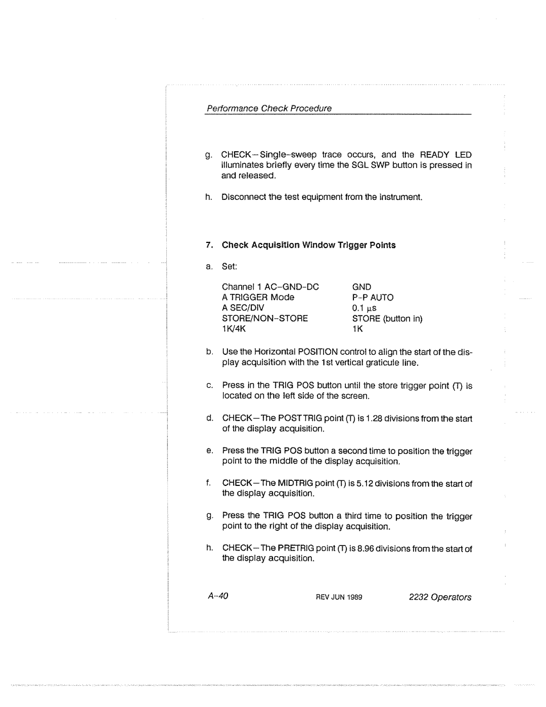 Tektronix 2232 manual 