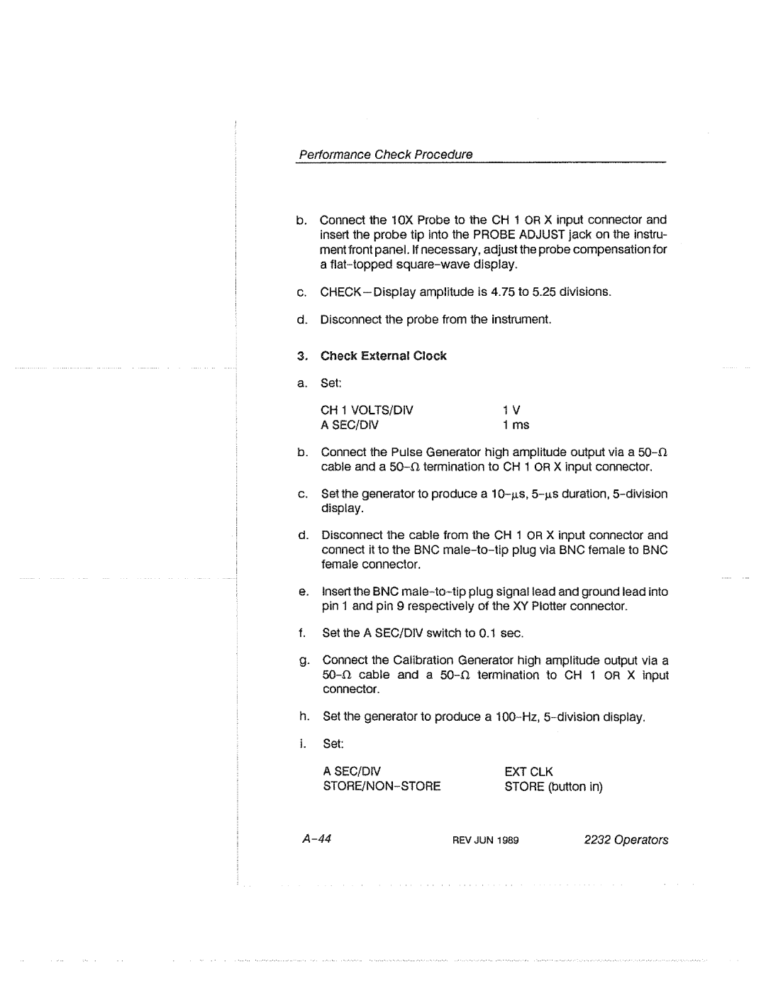 Tektronix 2232 manual 